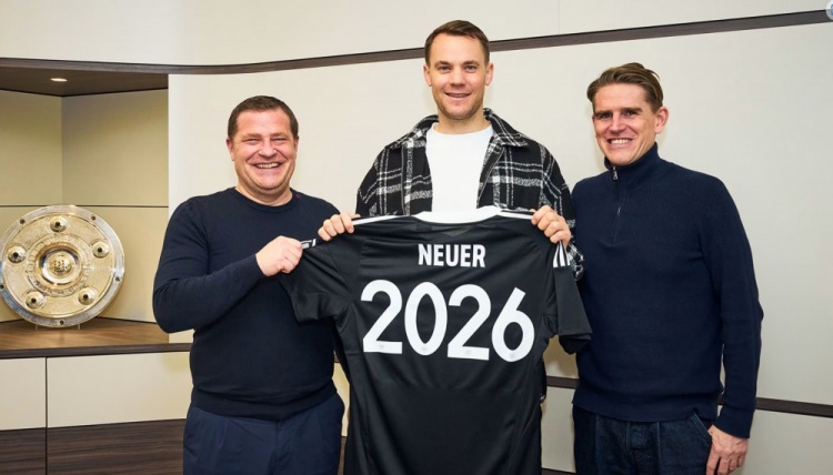  埃贝尔：诺伊尔是这一代最优秀的门将，他已经是拜仁的标志性人物