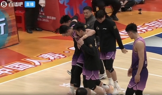  直播吧：沈梓捷回京进行伤势检查 肿胀程度不算轻&但骨头没事