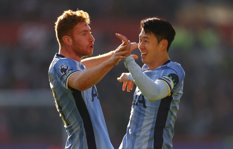  本赛季英超重大机会转化率：热刺43.8%居首，曼城43.2%次席